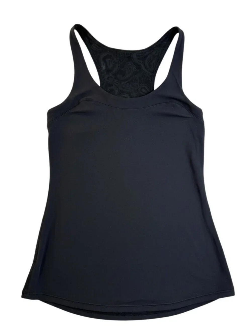 🌟 Lululemon Nulu & Mesh-Back Shelf-Bra Yoga Tank - Size 8 🖤